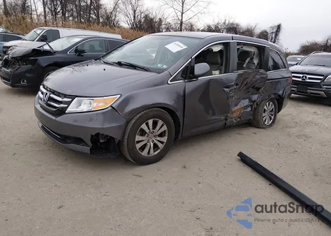 2015 Honda Odyssey Ex from USA, damaged, VIN 5FNRL5H45FB070655